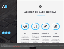 Tablet Screenshot of alexborras.com
